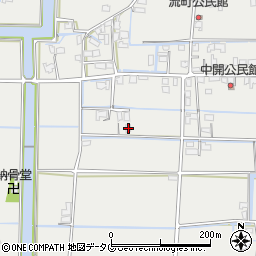 福岡県柳川市大和町明野799周辺の地図