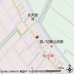 福岡県柳川市大浜町616周辺の地図