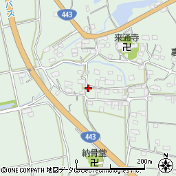福岡県みやま市山川町尾野931周辺の地図