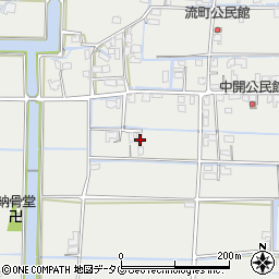 福岡県柳川市大和町明野797周辺の地図