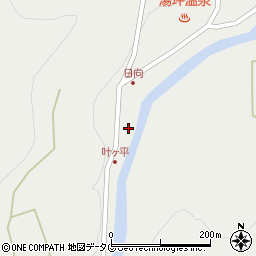 大分県玖珠郡九重町湯坪984周辺の地図