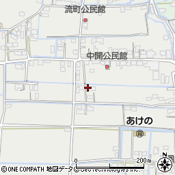 福岡県柳川市大和町明野804周辺の地図