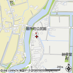 福岡県柳川市大和町明野1209-1周辺の地図