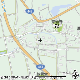 福岡県みやま市山川町尾野933周辺の地図