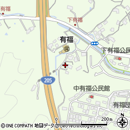 長崎県佐世保市有福町627周辺の地図