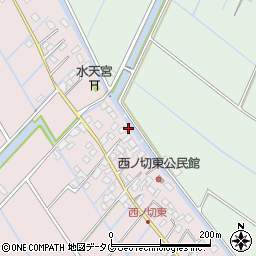 福岡県柳川市大浜町2055周辺の地図