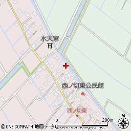 福岡県柳川市大浜町2054周辺の地図
