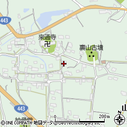 福岡県みやま市山川町尾野907周辺の地図