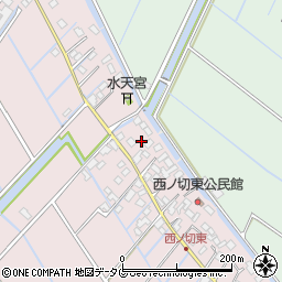 福岡県柳川市大浜町808周辺の地図