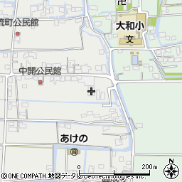 福岡県柳川市大和町明野724周辺の地図
