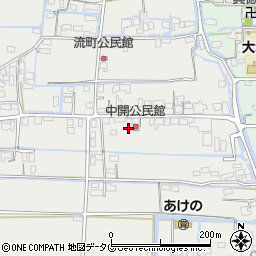 福岡県柳川市大和町明野706周辺の地図