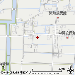 福岡県柳川市大和町明野686周辺の地図