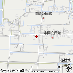 福岡県柳川市大和町明野696周辺の地図