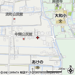 福岡県柳川市大和町明野719周辺の地図