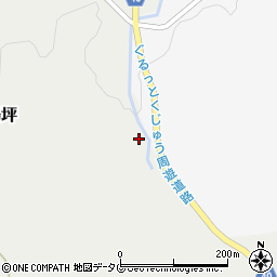 大分県玖珠郡九重町湯坪191周辺の地図