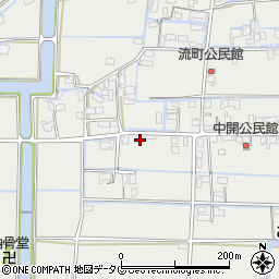 福岡県柳川市大和町明野687周辺の地図