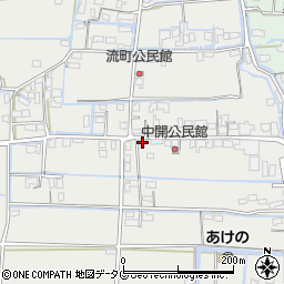 福岡県柳川市大和町明野700周辺の地図