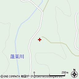 熊本県阿蘇郡小国町黒渕2434-1周辺の地図