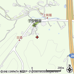 長崎県佐世保市有福町843周辺の地図