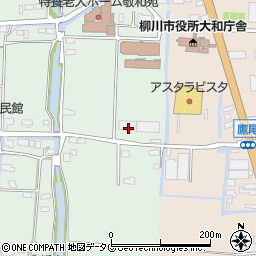 株式会社福岡九州クボタ　大和営業所周辺の地図
