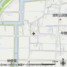 福岡県柳川市大和町明野741周辺の地図