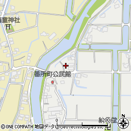 福岡県柳川市大和町明野1184周辺の地図