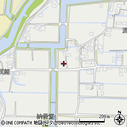 福岡県柳川市大和町明野752周辺の地図