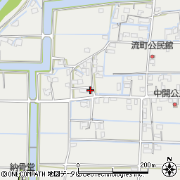 福岡県柳川市大和町明野739周辺の地図