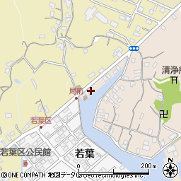 大分県臼杵市津留320周辺の地図
