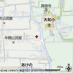 福岡県柳川市大和町明野640周辺の地図