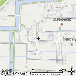 福岡県柳川市大和町明野682周辺の地図