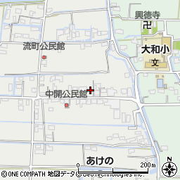 福岡県柳川市大和町明野651周辺の地図