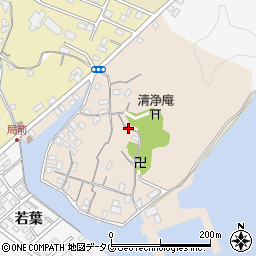 大分県臼杵市津留周辺の地図