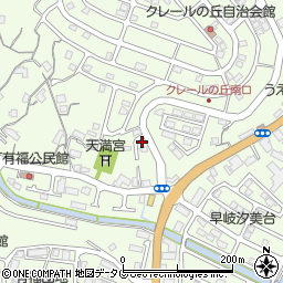 長崎県佐世保市有福町4169周辺の地図