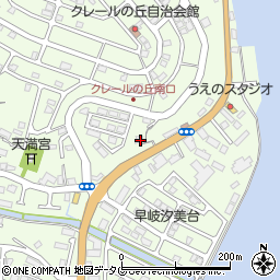 長崎県佐世保市有福町69周辺の地図