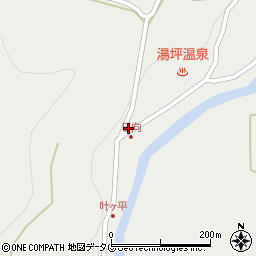 大分県玖珠郡九重町湯坪1001周辺の地図