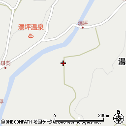 大分県玖珠郡九重町湯坪282周辺の地図