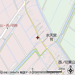 福岡県柳川市大浜町667周辺の地図