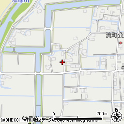 福岡県柳川市大和町明野748周辺の地図