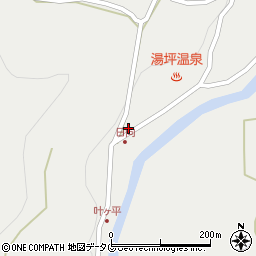 大分県玖珠郡九重町湯坪1004周辺の地図