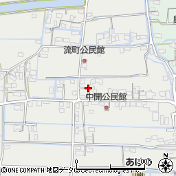 福岡県柳川市大和町明野668周辺の地図