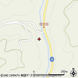 福岡県八女市立花町白木5212周辺の地図