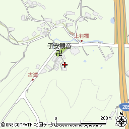 長崎県佐世保市有福町808周辺の地図