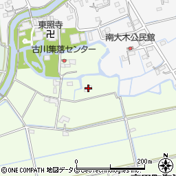 福岡県みやま市高田町海津345周辺の地図