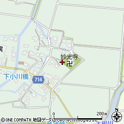 福岡県みやま市瀬高町太神57周辺の地図