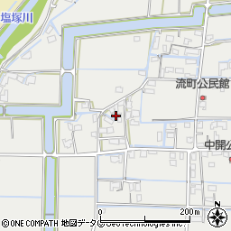 福岡県柳川市大和町明野499周辺の地図