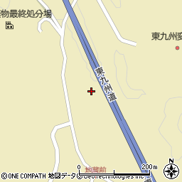 大分県臼杵市久木小野1095周辺の地図