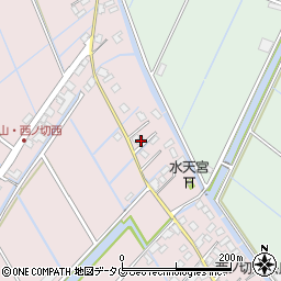 福岡県柳川市大浜町691周辺の地図