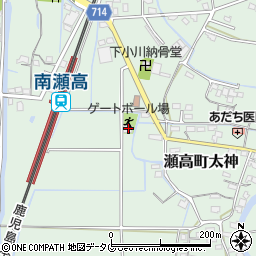 福岡県みやま市瀬高町太神1104周辺の地図