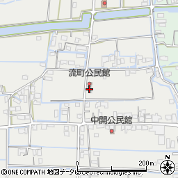 福岡県柳川市大和町明野610周辺の地図